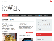 Tablet Screenshot of cocasblog.de